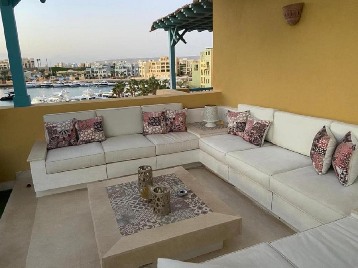Heated Jacuzzi 2Br Apartment On Yacht View Hurgada Dış mekan fotoğraf